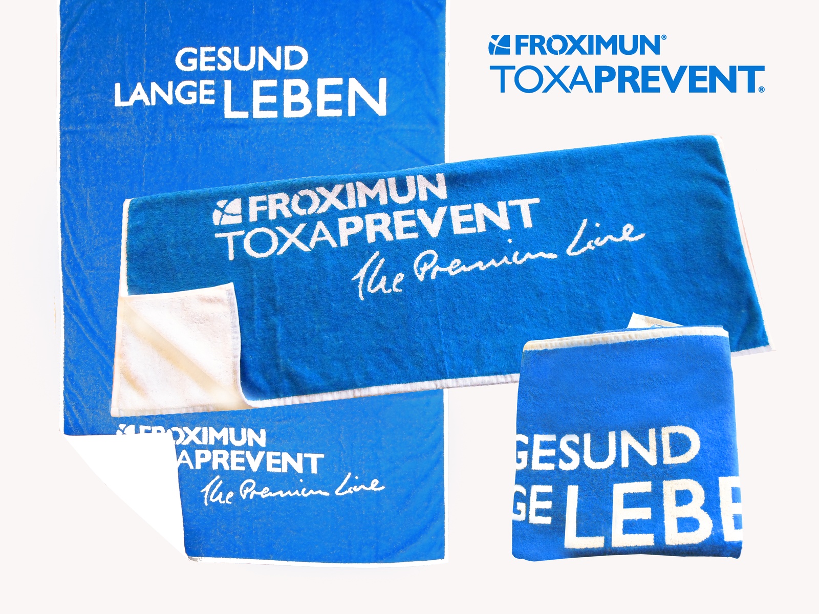 FROXIMUN® Badetuch "Lange Gesund Leben"