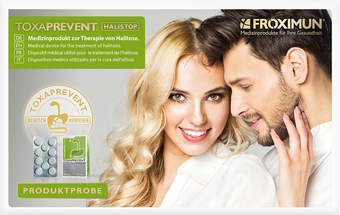 TOXAPREVENT® HALISTOP® Probierpackung mit 10 Kautabletten