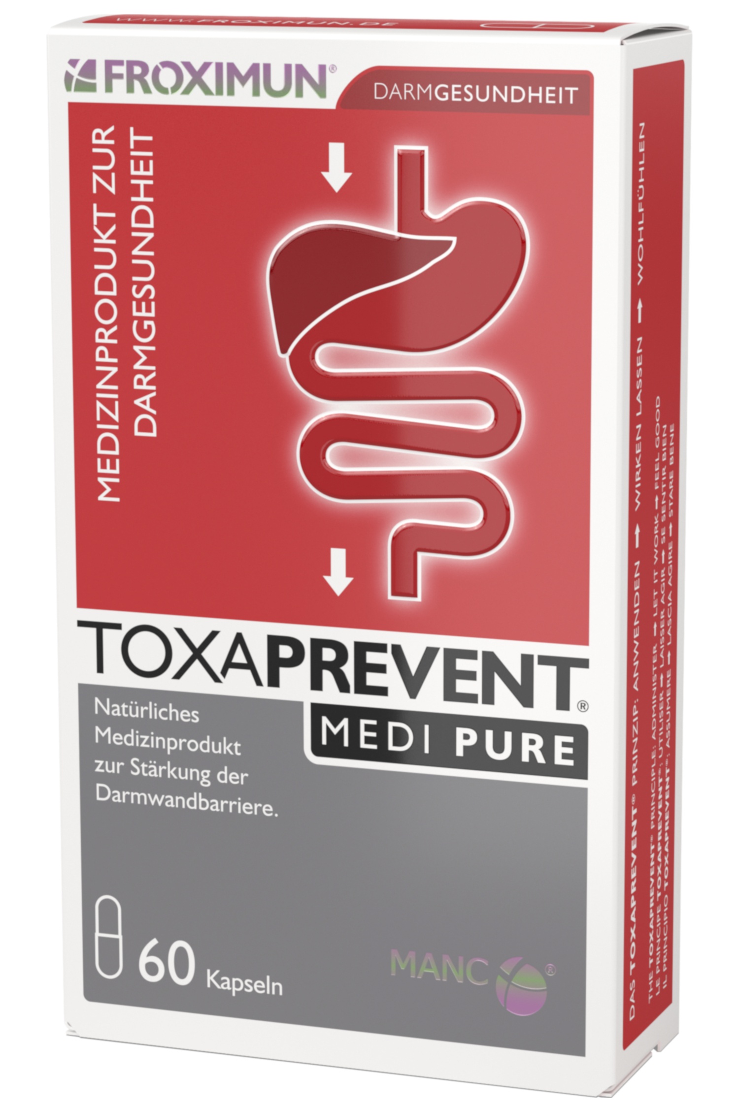 TOXAPREVENT® MEDI PURE 60 Kapseln TOXAPREVENT® MEDI PURE 60 Kapseln