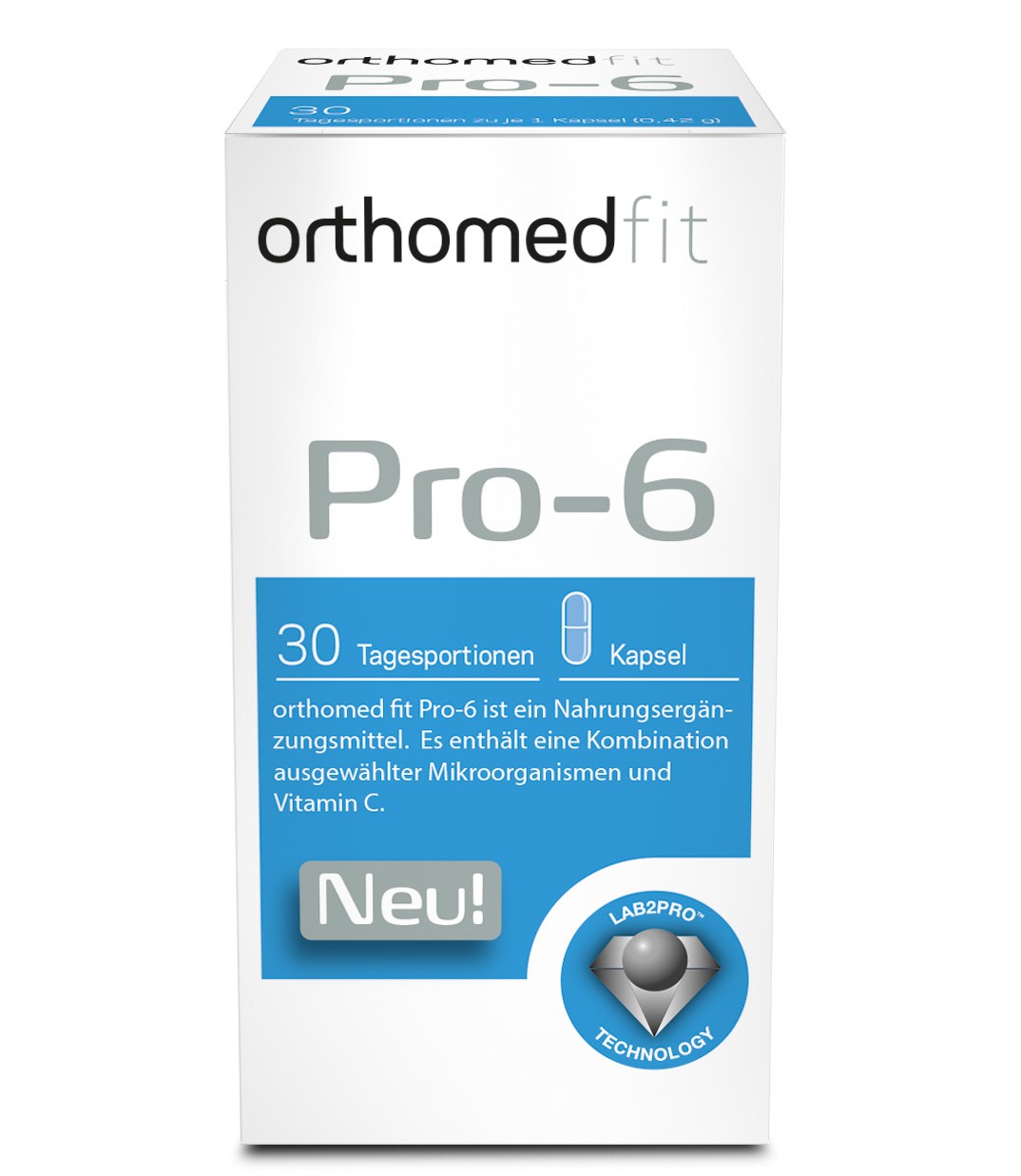 orthomed fit Pro-6, 30 Tagesportionen