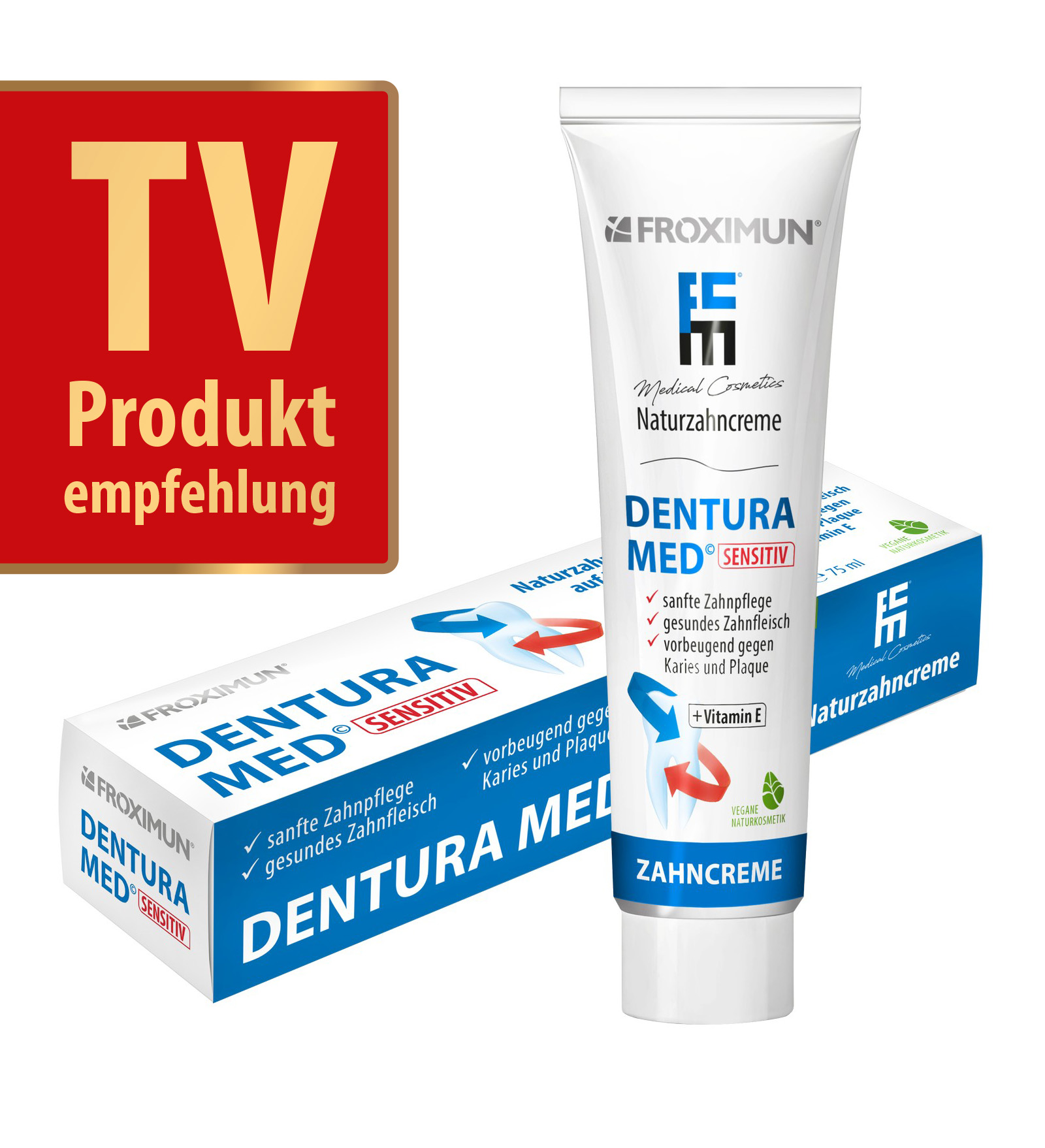 DENTURA MED Naturzahncreme 75ml