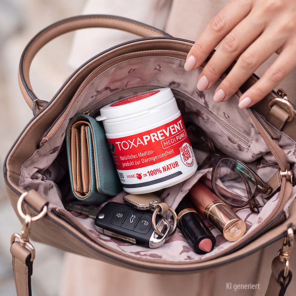 TOXAPREVENT® MEDI PURE ECOLINE 180 Kapseln in der handlichen Runddose