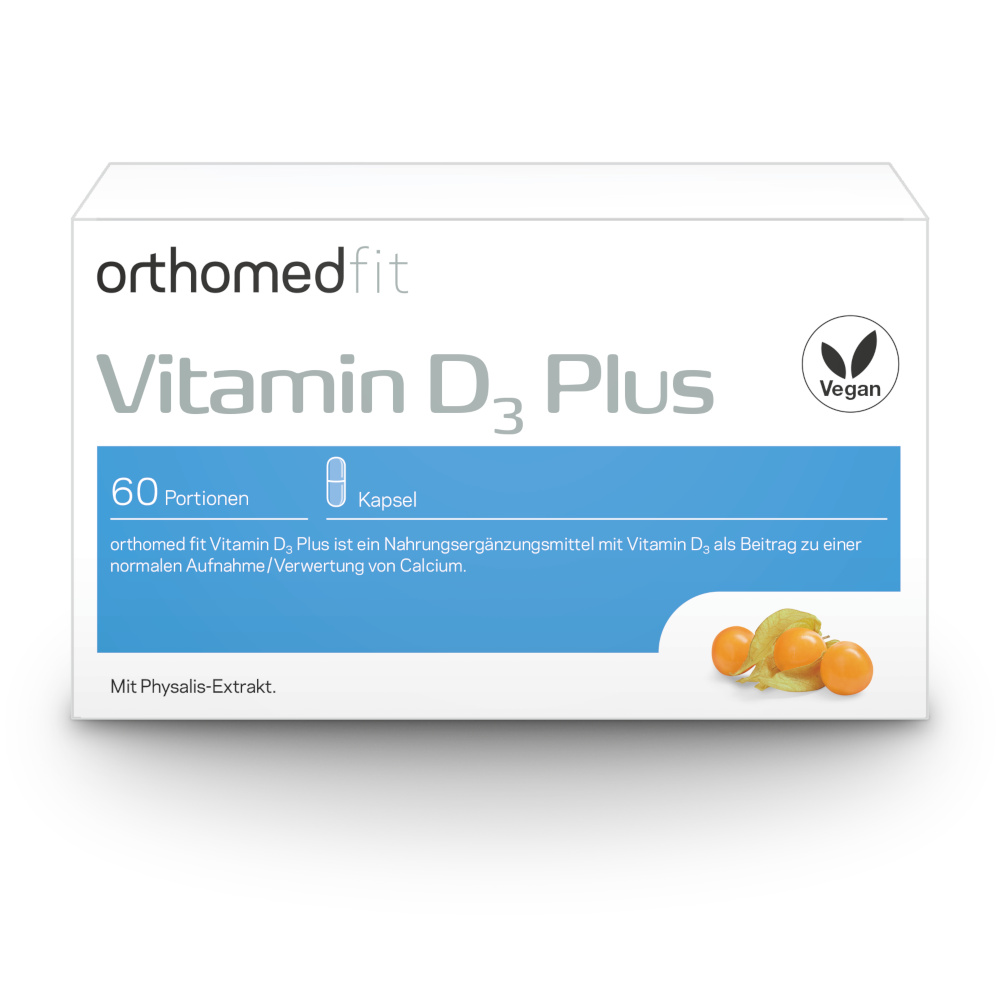 orthomed fit Vitamin D3 Plus, 60 Portionen